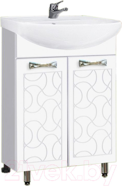 Изображение товара Тумба под умывальник Vako Винтаж Эрика 55 / 16782