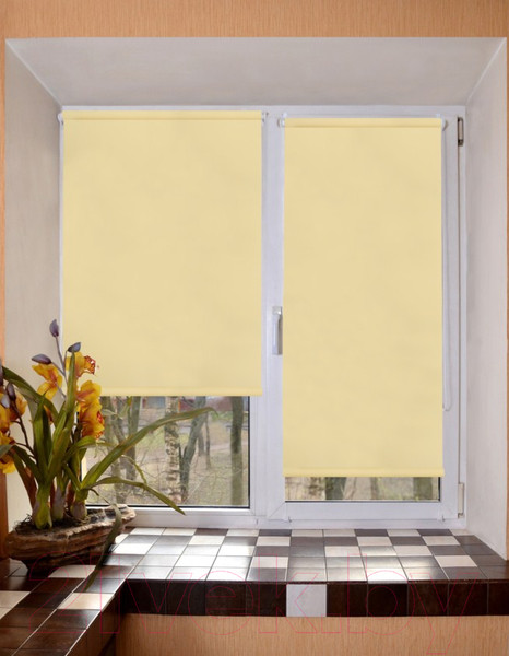 Изображение товара Рулонная штора Lm Decor Лайт LM 30-01B 43x160 (лимонный)