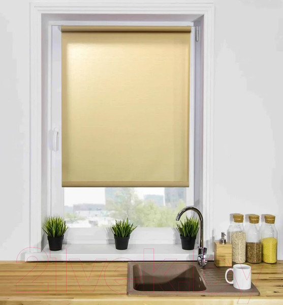 Изображение товара Рулонная штора Lm Decor Лайт LM 30-05F 90x160 (бежевый)