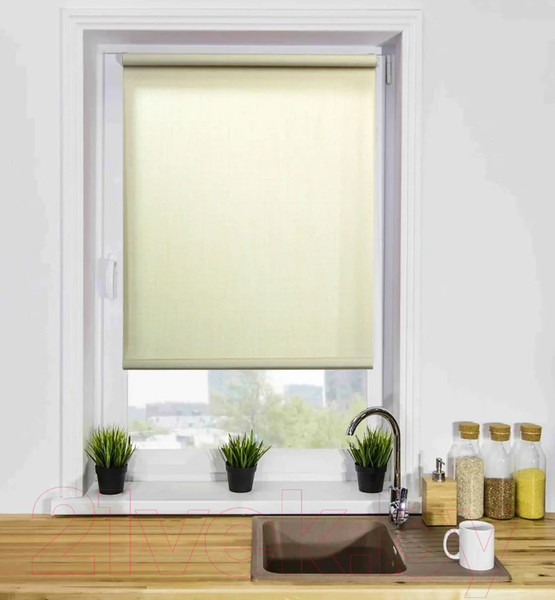 Изображение товара Рулонная штора Lm Decor Урбан LM 40-01 48x160 (бежевый)