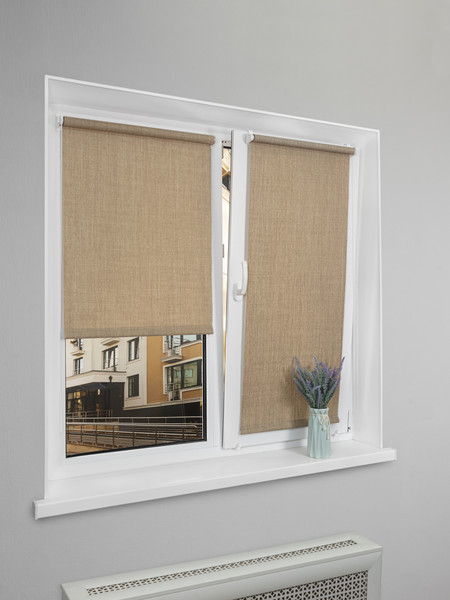 Изображение товара Рулонная штора Lm Decor Урбан LM 40-03 90x160 (темно-бежевый)