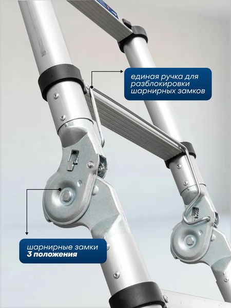 Изображение товара Лестница-стремянка Scheppach Sch-UP160-M (65702)