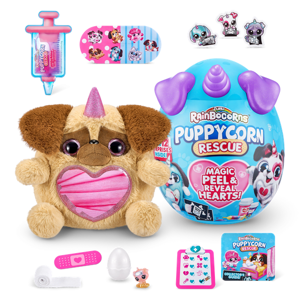 Изображение товара Игрушка-сюрприз Zuru Rainbocorns. Ветеринарная клиника Puppycorn / 44184