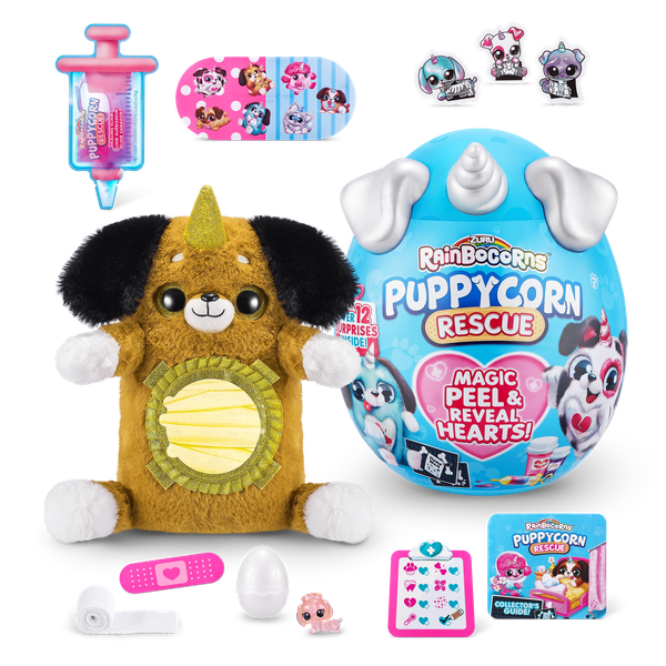 Изображение товара Игрушка-сюрприз Zuru Rainbocorns. Ветеринарная клиника Puppycorn / 44184