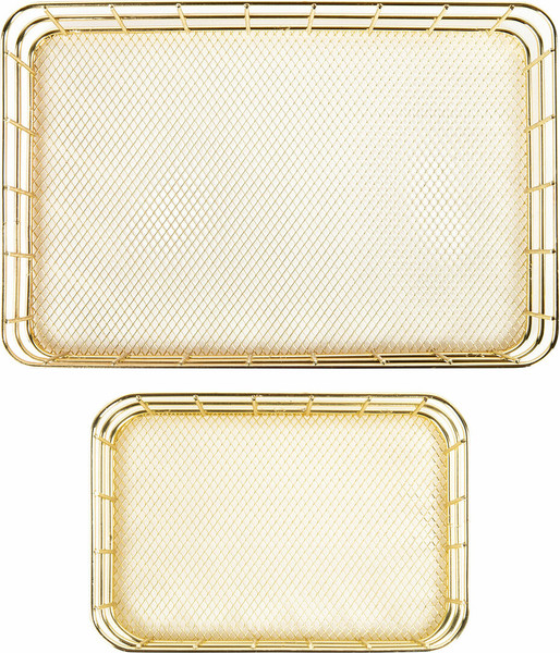 Изображение товара Органайзер для косметики Monte Vita Корзинка / 272483 (2шт, золото)