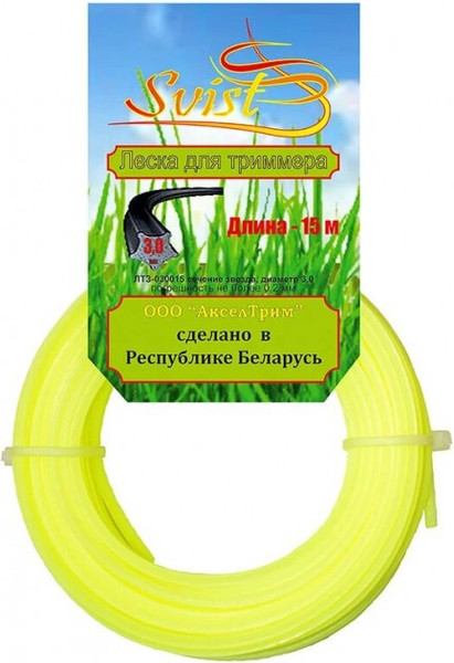Изображение товара Леска для триммера Svist ЛТЗ-030015 3мм (15м, звезда)