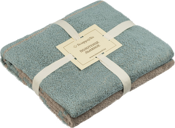 Изображение товара Полотенце Pole Kvetak (Беларускі лён) Махровое 67х140 22С94-ШР/л.с.уп./ст. (1 Нота Фа 5)