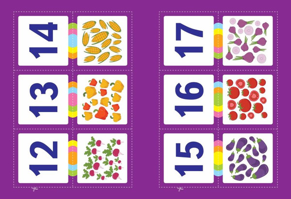 Изображение товара Развивающие карточки Эксмо Цифры и счет, мягкая обложка