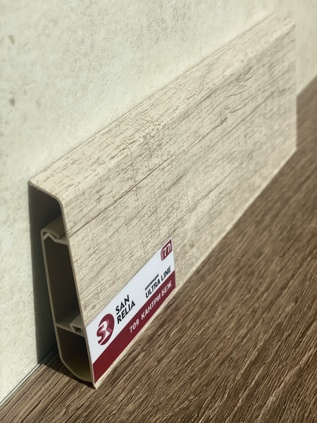 Изображение товара Плинтус Sanrelia Ultra Line 709 Кантри беж 2.2м