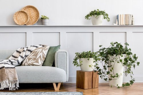 Изображение товара Кашпо Lamela Lilia LA865-50 (серый)