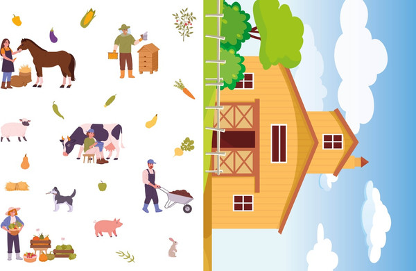 Изображение товара Развивающая книга Махаон Объемные игрушки из бумаги. Домашние животные, мягкая обложка (Малецкая Кира)