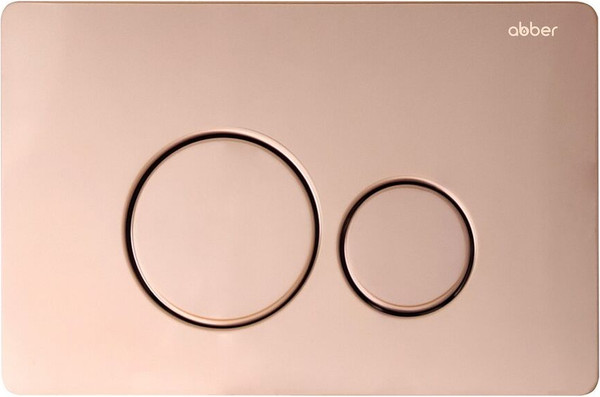 Изображение товара Унитаз подвесной с инсталляцией Abber Rechteck AC1201-AC0105-AC0121RG (с кнопкой смыва)