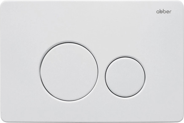 Изображение товара Унитаз подвесной с инсталляцией Abber Rechteck AC1201MB-AC0105-AC0121MW (с кнопкой смыва)