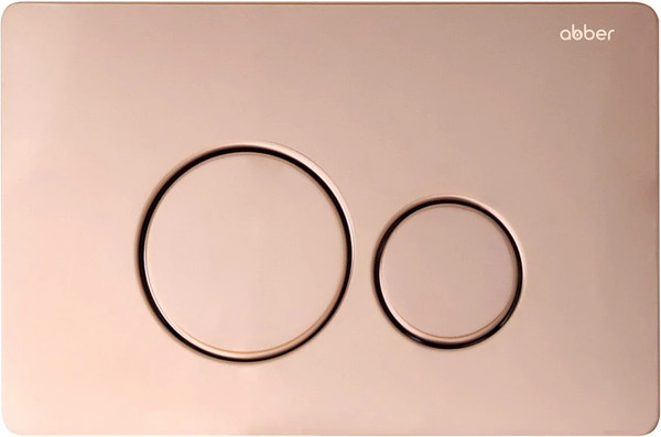 Изображение товара Унитаз подвесной с инсталляцией Abber Rechteck AC1201MB-AC0105-AC0121RG (с кнопкой смыва)