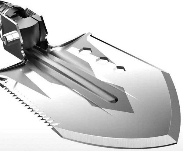 Изображение товара Лопата туристическая YYC Складная TC-G51 многофункциональная