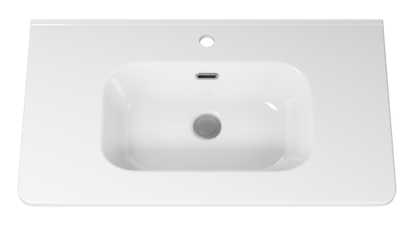 Изображение товара Тумба с умывальником Brevita Risacca Pistachio 80 / RIS-06080-0842Я+B-OND080-01 (фисташковый)