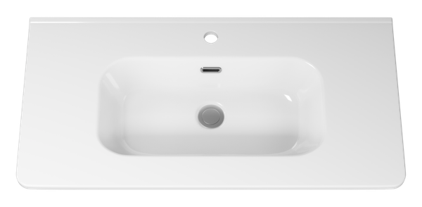 Изображение товара Тумба с умывальником Brevita Risacca Pistachio 90 / RIS-06090-0842Я+B-OND090-01 (фисташковый)