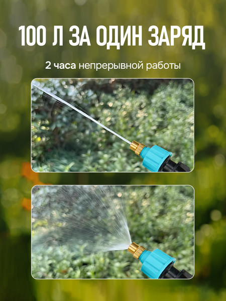 Изображение товара Опрыскиватель аккумуляторный GPT Storm Gun WB-SG3 (белый)