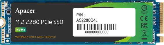 Изображение товара SSD диск Apacer AS2280Q4L 256GB (AP256GAS2280Q4L-1)