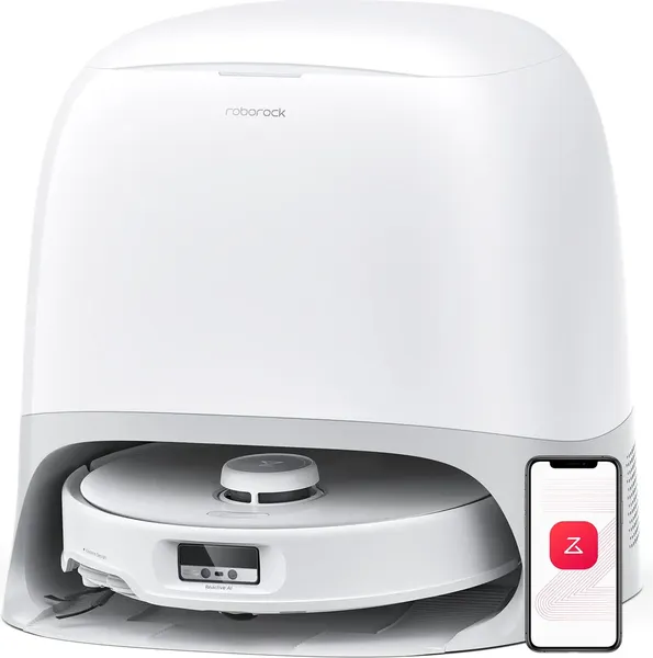 Изображение товара Робот-пылесос Roborock Robotic VC+Empty Wash Fill Dock Qrevo Curv RU / QRC02-02 (белый)