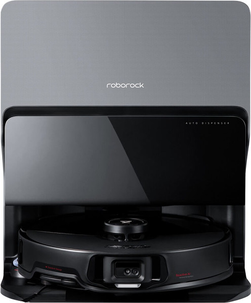 Изображение товара Робот-пылесос Roborock Robotic VC+Empty Wash Fill Dock S9 MaxV Ultra RU / S9MVU52-02 (черный)
