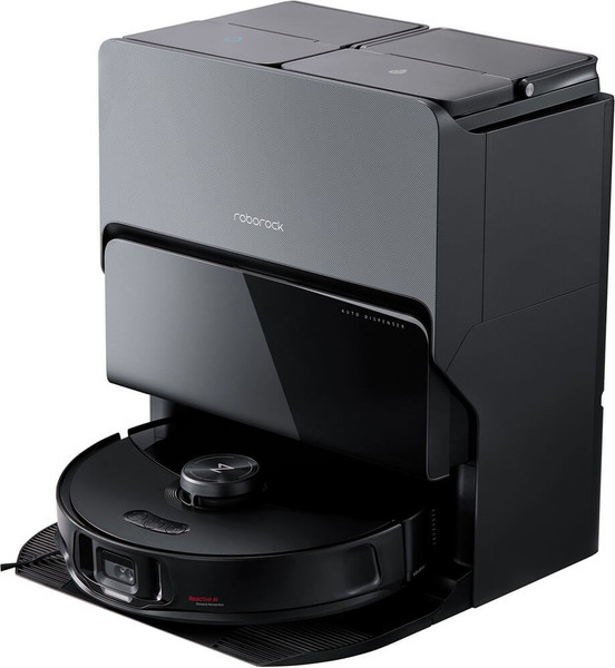 Изображение товара Робот-пылесос Roborock Robotic VC+Empty Wash Fill Dock S9 MaxV Ultra RU / S9MVU52-02 (черный)