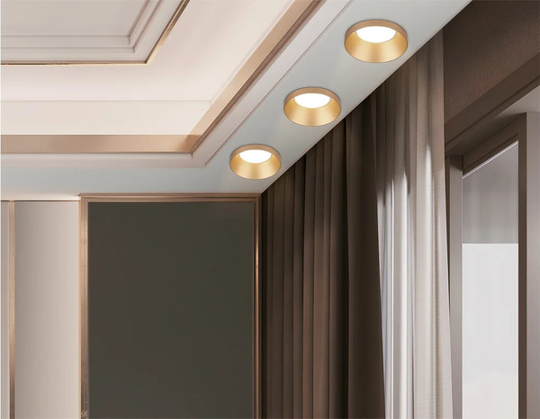 Изображение товара Точечный светильник Ambrella TN102803 GD (золотой)