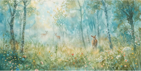 Изображение товара Фотообои листовые Citydecor Magic Forest 26 (300x150см)