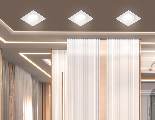 Изображение товара Точечный светильник Ambrella TN102811 WH (белый)