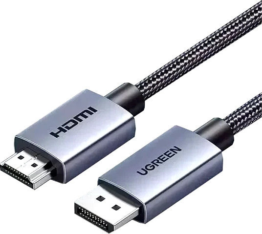 Изображение товара Кабель Ugreen DP125 / 35842 (2м, черный)