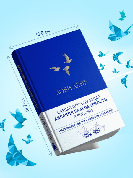 Изображение товара Дневничок Бомбора Лови день. Дневник благодарности