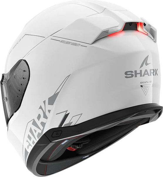 Изображение товара Мотошлем Shark Helmets Skwal i3 Blank Sp (L, белый)