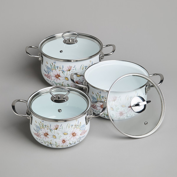 Изображение товара Набор кастрюль Agness 934-714