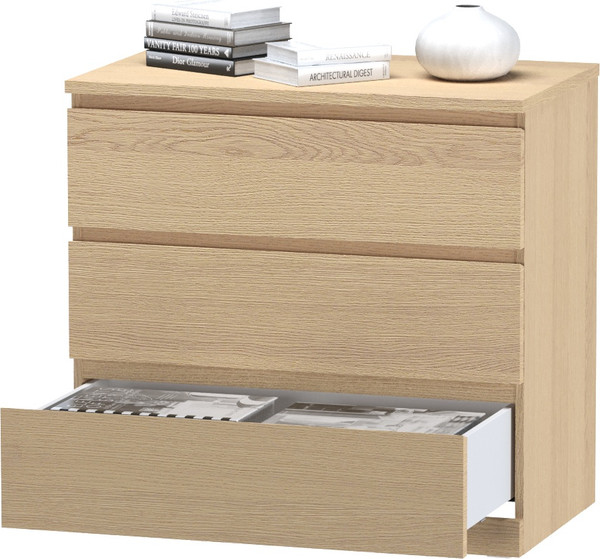 Изображение товара Комод Mio Tesoro Варма Prime 3 (дуб беленый)