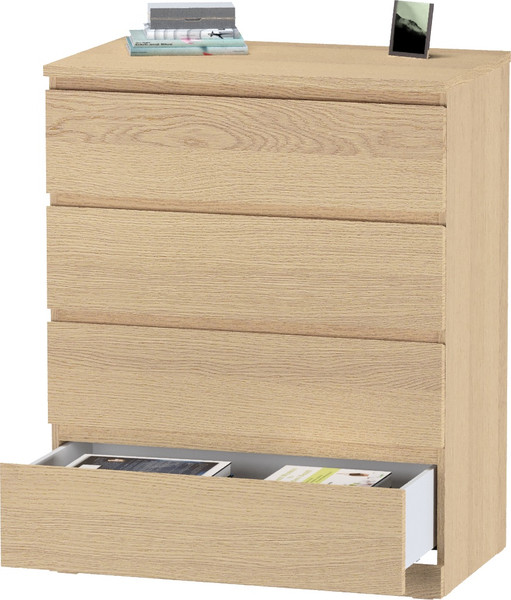 Изображение товара Комод Mio Tesoro Варма Prime 4 (дуб беленый)