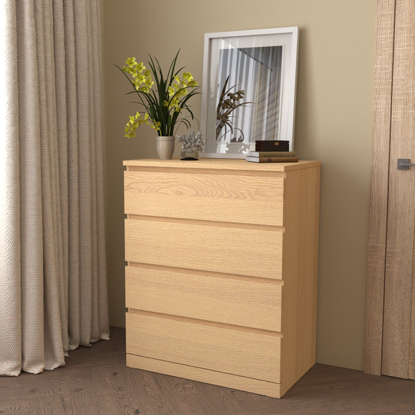 Изображение товара Комод Mio Tesoro Варма Prime 4 (дуб беленый)