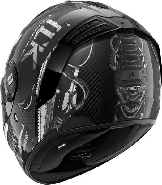 Изображение товара Мотошлем Shark Helmets Spartan Rs Carbon Xbot (XL, черный/антрацит/серебристый)