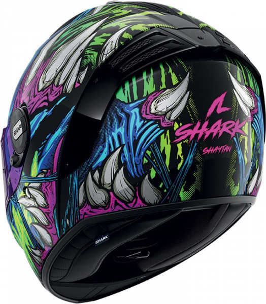 Изображение товара Мотошлем Shark Helmets Spartan RS Shaytan (L, черный/зеленый/фиолетовый)