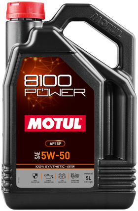 Изображение товара Моторное масло Motul 8100 Power 5W50 (5л)