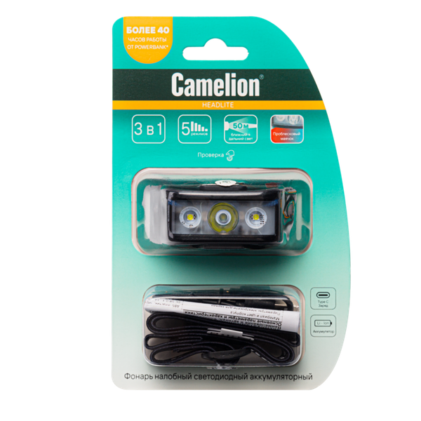 Изображение товара Фонарь Camelion LED53403 / 15754