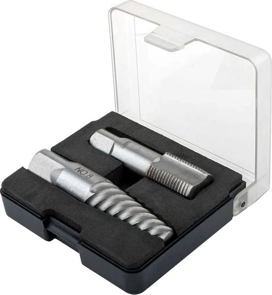 Изображение товара Набор метчиков RockForce 3/4BSP14 RF-63005W-8 (65389) (2пр)