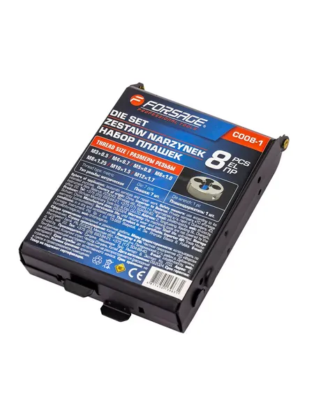 Изображение товара Набор плашек Forsage F-C008-1 (65390), (8пр)