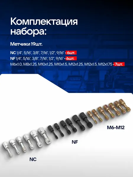 Изображение товара Резьбонарезной набор Forsage F-943U1 (65392)