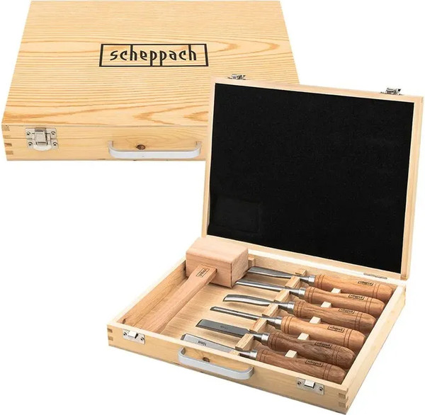 Изображение товара Набор стамесок Scheppach Sch-25700 (65680), (7пр)
