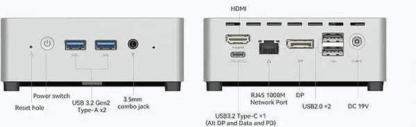 Изображение товара Неттоп Minisforum UN100L 16GB/512GB