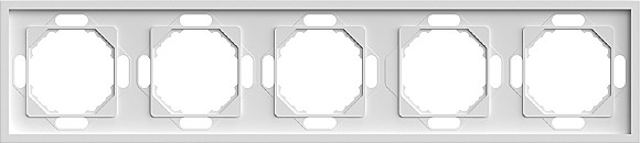 Изображение товара Рамка для выключателей и розеток Stekker Эмили PFR00-5005-01 / 49888