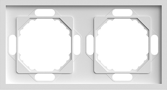 Изображение товара Рамка для выключателей и розеток Stekker Эмили PFR00-5002-01 / 49885