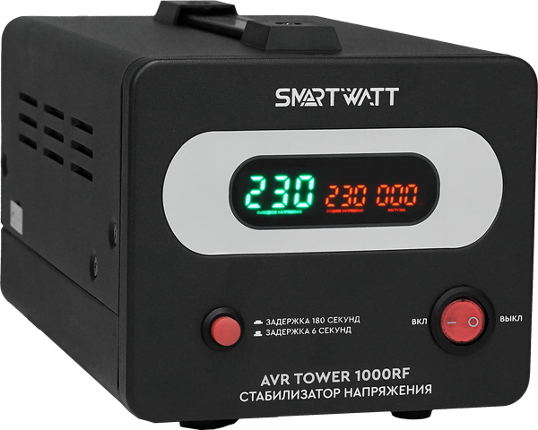 Изображение товара Стабилизатор напряжения SmartWatt AVR Tower 1000RF