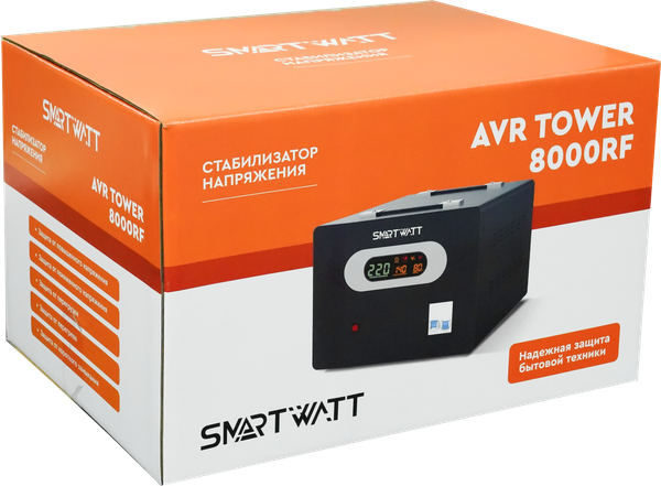 Изображение товара Стабилизатор напряжения SmartWatt AVR Tower 8000RF