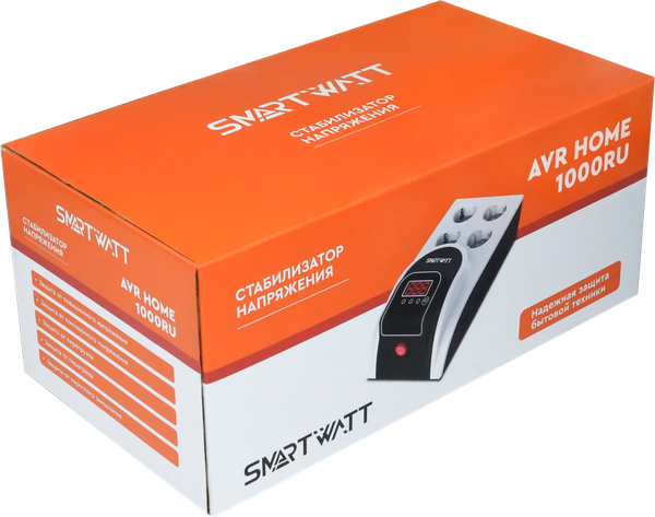 Изображение товара Стабилизатор напряжения SmartWatt AVR Home 1000RU